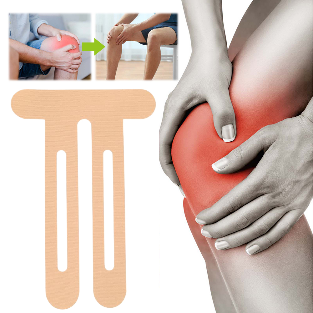 5 stuks voorgesneden kinesiologie tape elastische knie atletische tape sportbescherming patches voor kniesteun en stabiliteit