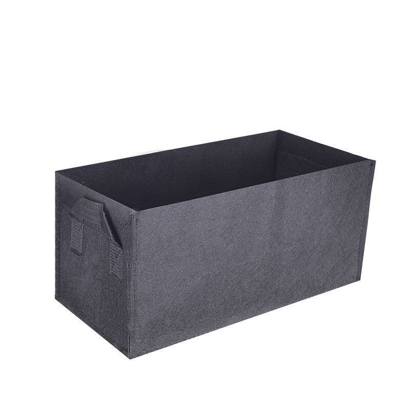 Lot De 6 Sacs De Culture En Tissu Non Tissé 15L - Pots De Fleurs Aérés Avec Poignées