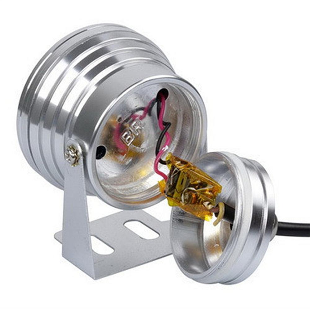 IR Remote 12V 10W RGB Colorful Pool LED Spot Lights Landscape Garden Fountain Underwater Decor IP67 Waterproof Spotlights Lamp