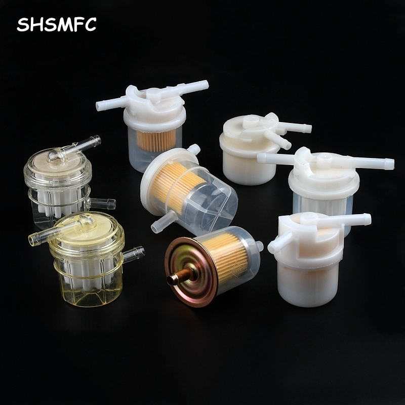 1-5 Stuks 7 Mm 8 Mm 3/8 "Auto Moto Brandstoffilter Motor Inline Carb Brandstof gas Filter Voor Grasmaaier Kleine Motor Auto Accessoires