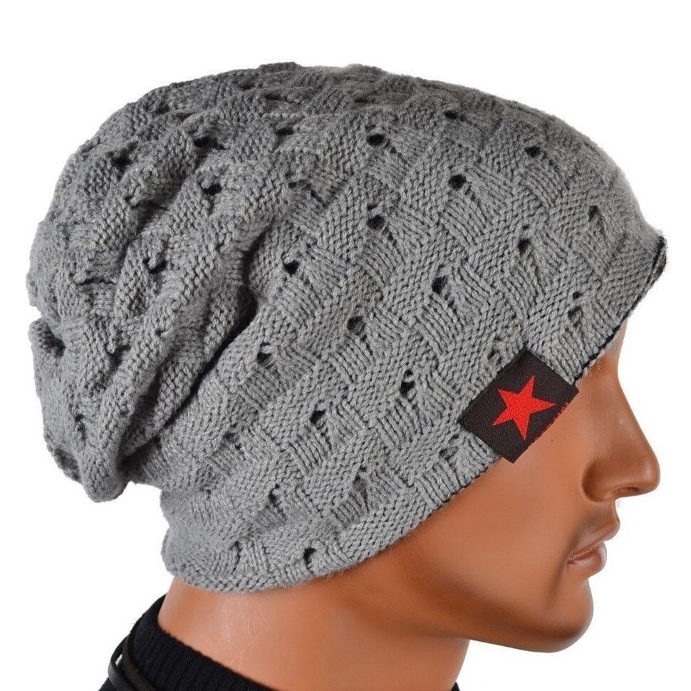 Dubbelzijdig Gebruik Vrouwen Hoed Gebreide Herfst Winter Warm Caps mannen Warme Winter Hoeden Chunky Caps Mutsen Bonnet Femme homme