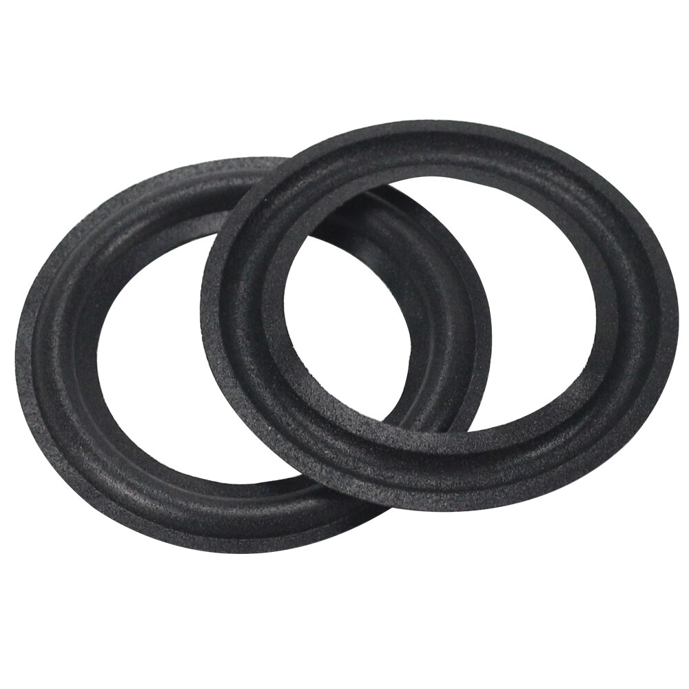 Ghxamp 3 tommer højttaler skum reparation højttaler surround diy svamp sidekant ring cirkel tilbehør 2 stk.