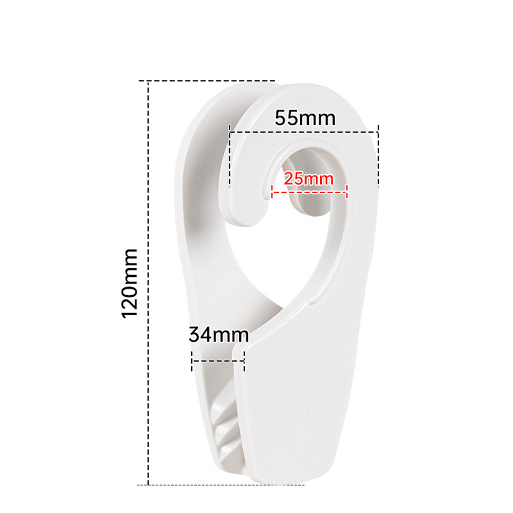 1pcs Boot Spatbord Hanger Haken 25mm Spatbord Haak Anti-Collision Quick Verstelbare Clip CablewwwAccessories: Sky Blue