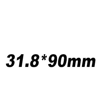 Potence de vélo de route toseek ultralight 100g en aluminium et  + 3k en carbone, pièces de cyclisme 31.8*80/90/100/110mm et housse: Jaune
