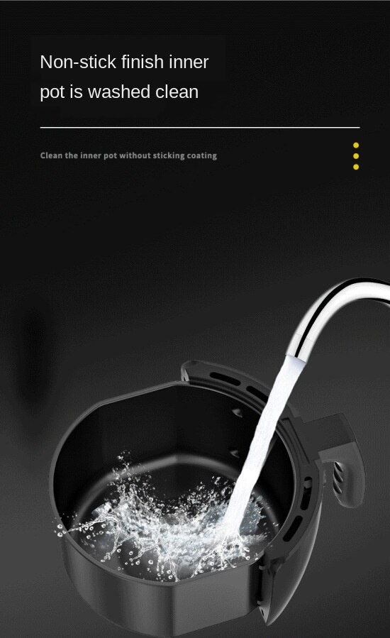 Air Deep-Fried Pot Deep Frying Pan Deep-Fried Pot Chips Machine