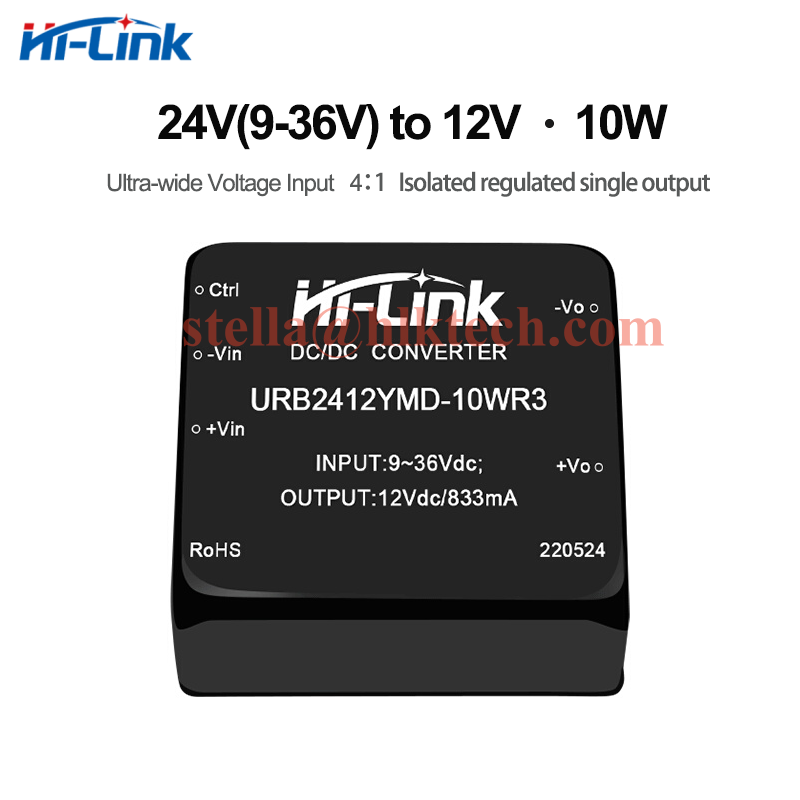 Offizielles Hallo-Verknüpfung 10W 24V URB2403YMD-10WR3 URB2405YMD-10WR3 URB2412YMD-10WR3 URB2415YMD-10WR3 URB2424YMD-10WR3 DCDC-Leistungsmodul: Beige / bündeln3