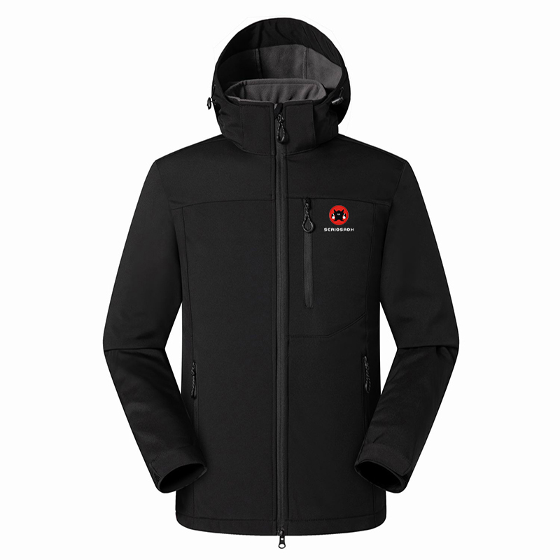 Scriosadh vindjakke for #39 vanntett utendørs softshell klatrejakke utendørs hurtigtørrende fleece holde varmen turskijakke
