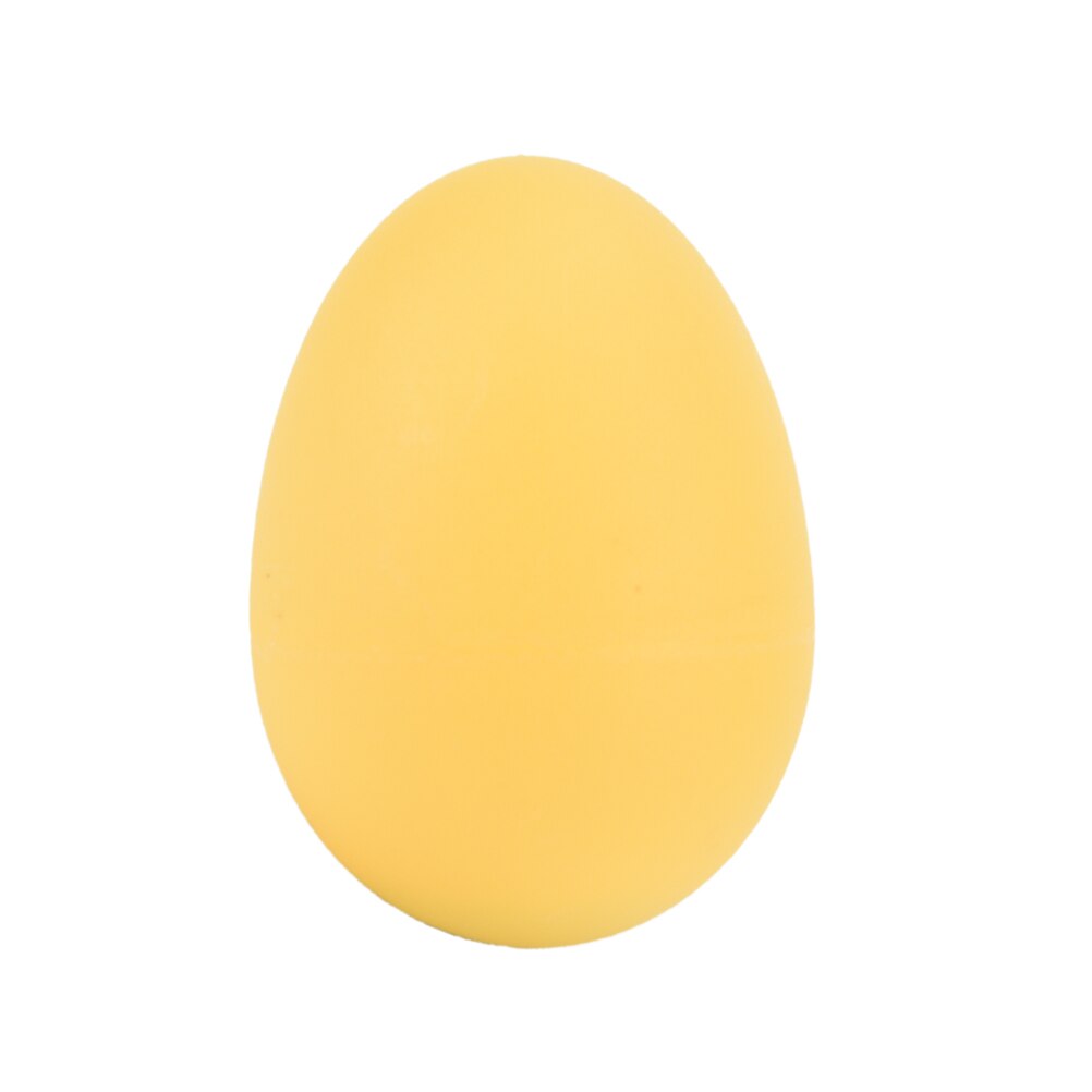 De plástico huevos de arena Shaker percusión instrumentos musicales de juguete educación temprana para los niños de los niños: yellow