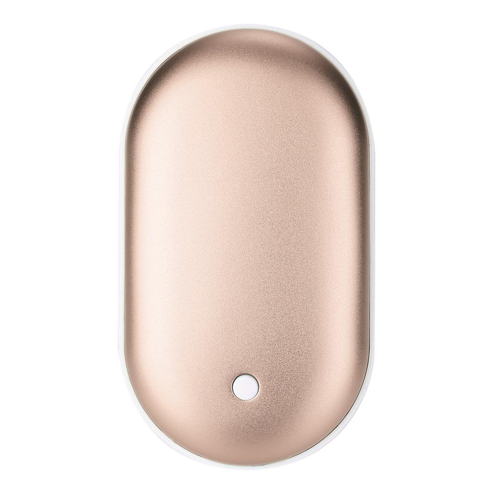 3600 mah aluminiumlegering elektrische kachel handwarmer draagbaar economisch kantoor zak usb warmer reizen buiten telefoon thuis: Lokaal goud