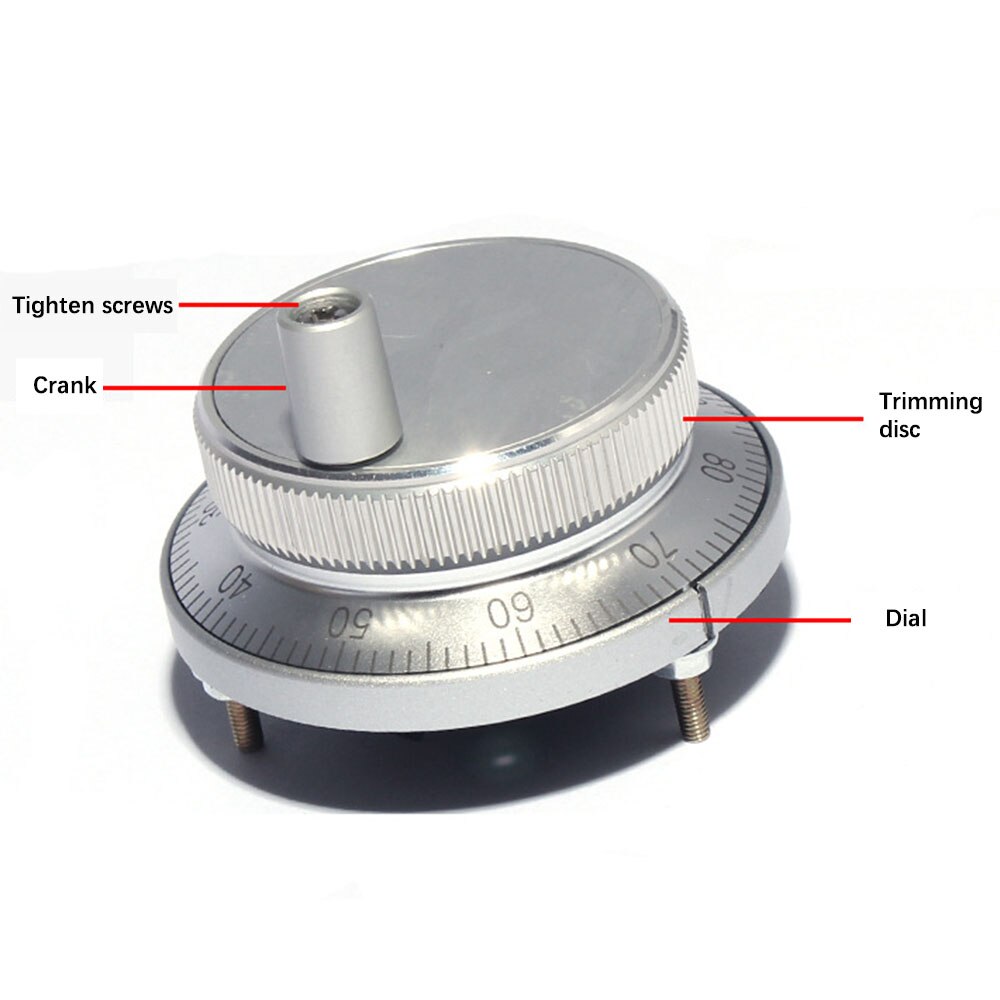 Cnc Pulser Handwiel 5V 6Pin Pulse 100 Manual Pulsgenerator Handwiel Cnc Machine 60Mm Rotary Encoder