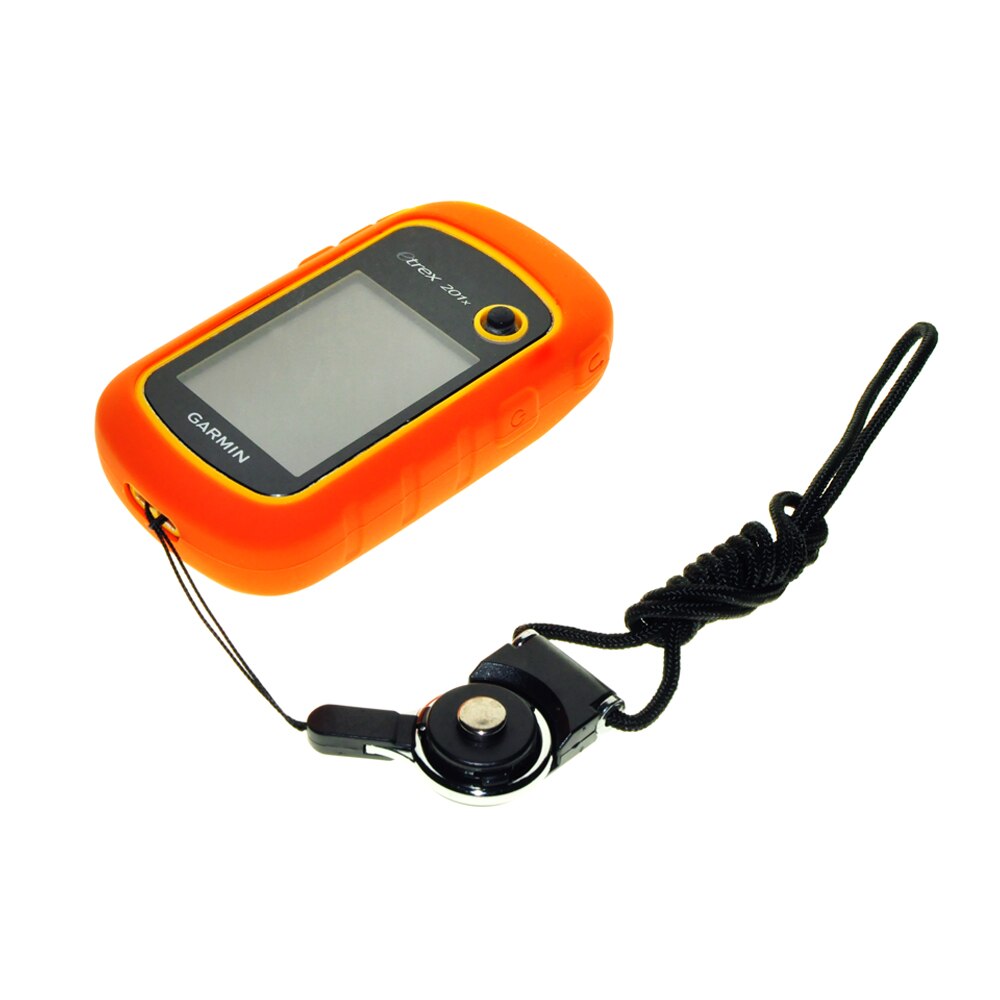 GPS Protective Case with Ring Strap + Screen Protector for Garmin eTrex 10 20 30 10x 20x 30x 22x 32x: Orange