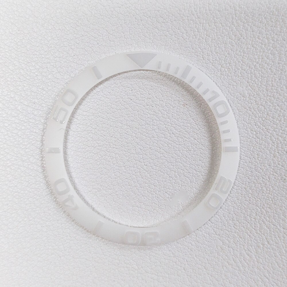 38mm Mens yacht Watches Replace Accessories Watch Face Ceramic Bezel Insert For 40mm rol watch case 38mm bezel: NO3