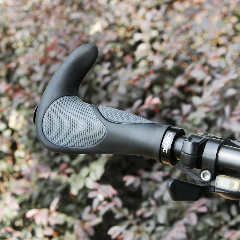 Mtb grep sykkel gummi sykkel håndtak grip bar endehette sykling terrengsykkel grep ergonomisk sykkel håndtak grep plug lock on