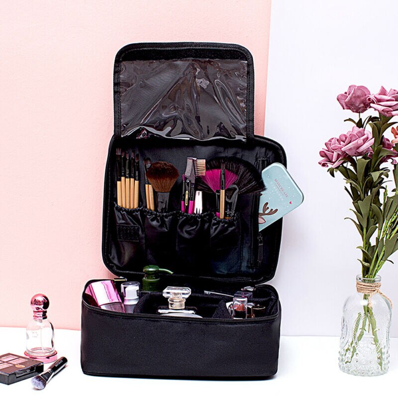 Bolsa de aseo colgante, bolsa grande de viaje para maquillaje, estuche para cosméticos, bolsa de almacenamiento para artículos de tocador, organizador de lavado, organizador, bolsas de almacenamiento