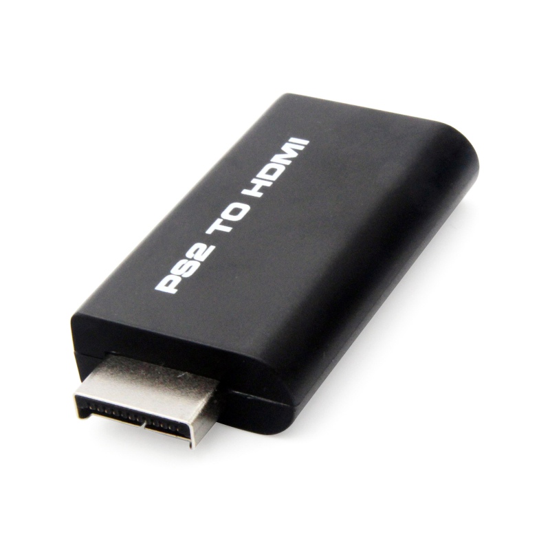 PS2 to HDMI Converter PS2 HD Line Audio Adapter AV Input to HDMI Video/Audio Signals Output Cable for PS2 HDTV Display