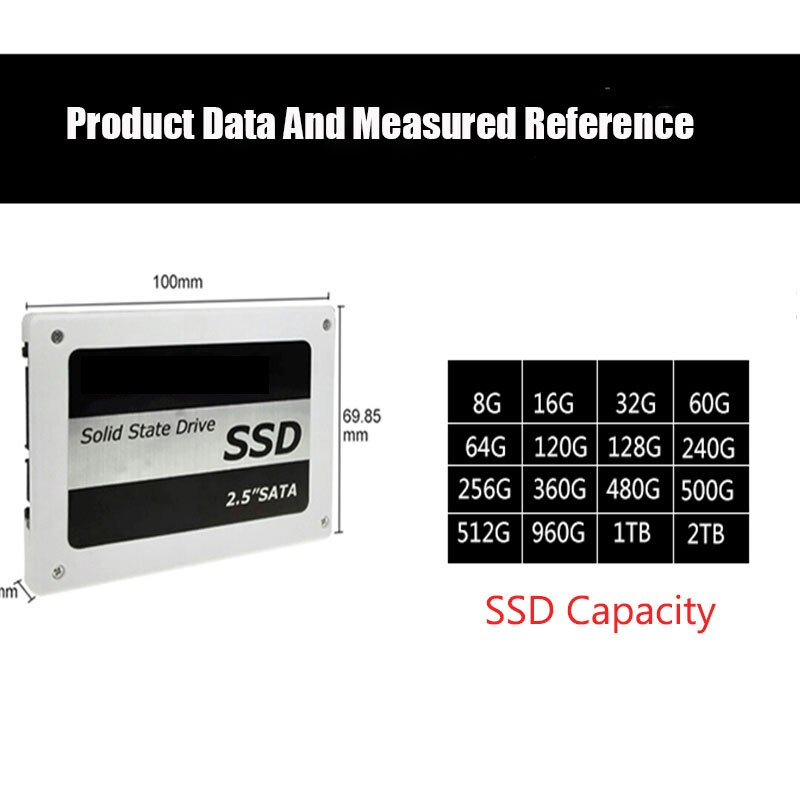 SSD 240GB 120GB 60GB 2.5 inch disk drive hd hdd 64GB 128GB solid state drive for pc ssd 256GB