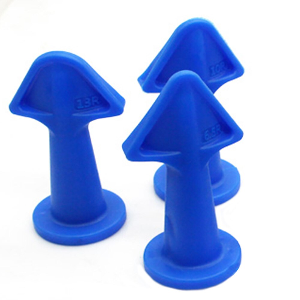 3 Stks/set Multifunctionele Afwerking Thuis Rubber Breeuwen Accessoires Milieuvriendelijke Professionele Kit Tool Troffel Mondstuk Schoon