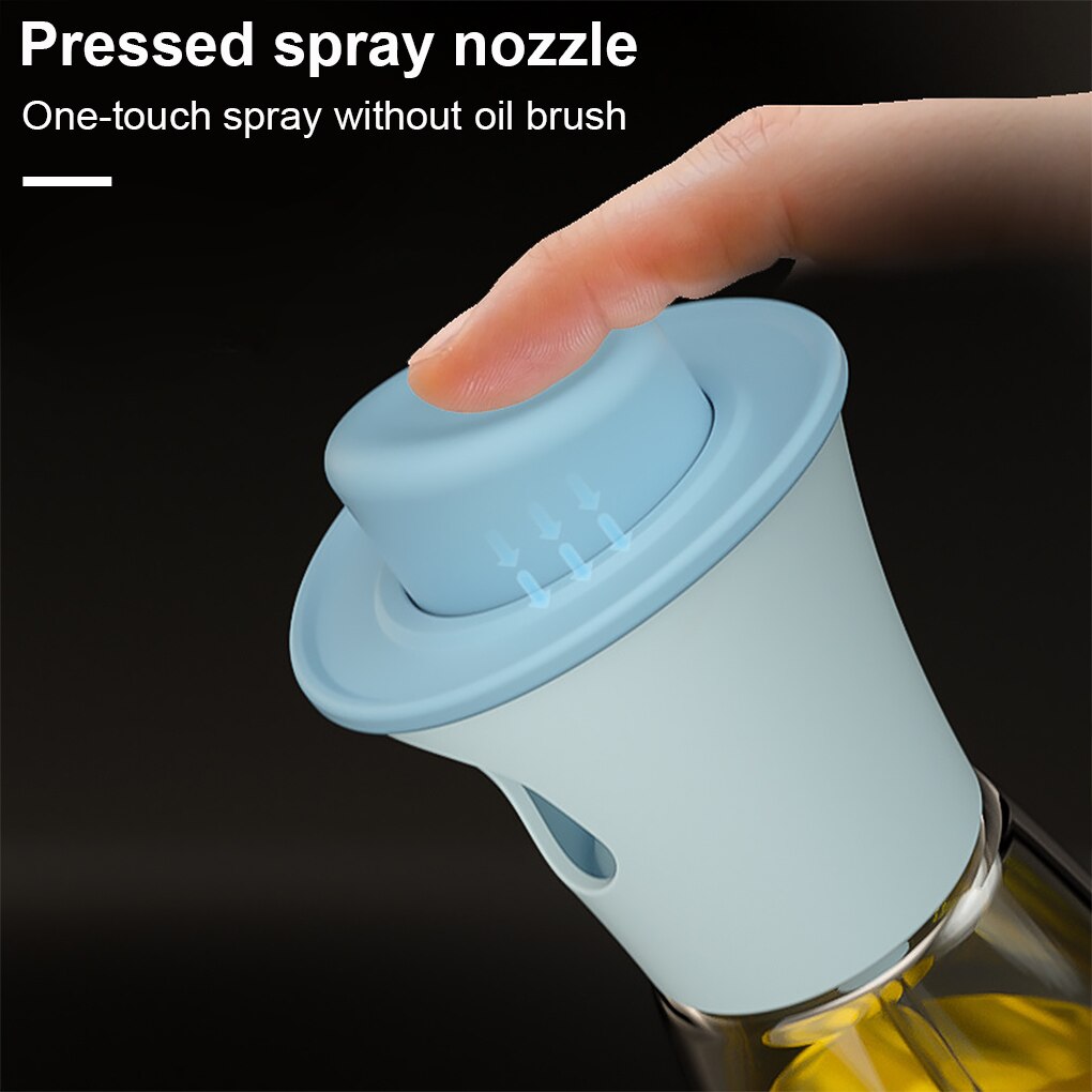 Juego de Cocina Dispensador de Aceite para Barbacoa, Botella de Vidrio para Mezclar Condimentos, Vinagre, Salsa de Soja, Espray, Condimentos