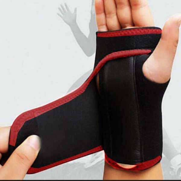 Nuovo Stecca Artrite Distorsioni BandBandage Ortopedico Mano Brace Supporto Per Polso Dito Stecca Sindrome Del Tunnel Carpale: BR / LEFT