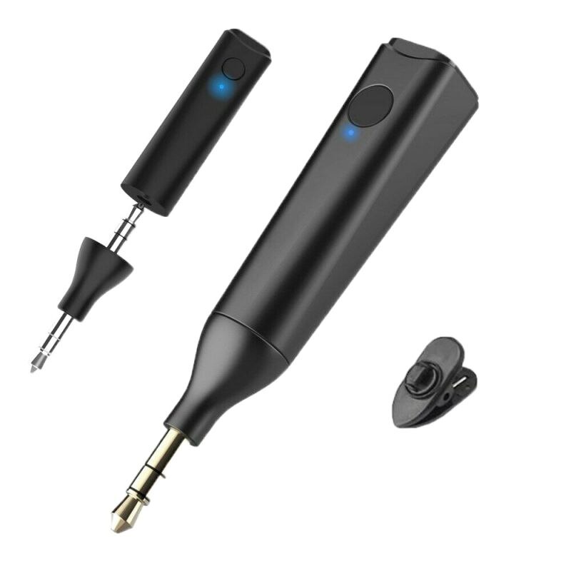 Bluetooth 5.0 Stereo Audio Adapter 3.5mm 2.5mm A2DP Hands Free Music Receiver For Car Music Headphone Reciever for Car