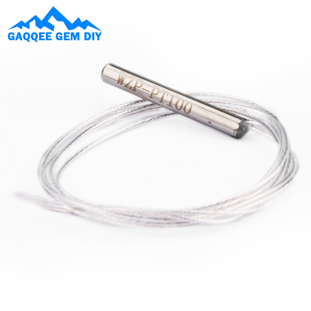 PT100 Temperature Sensor WZP-PT100 Platinum RTD Sensor Waterproof Temperature Sensing Probe for PID Temperature Controller