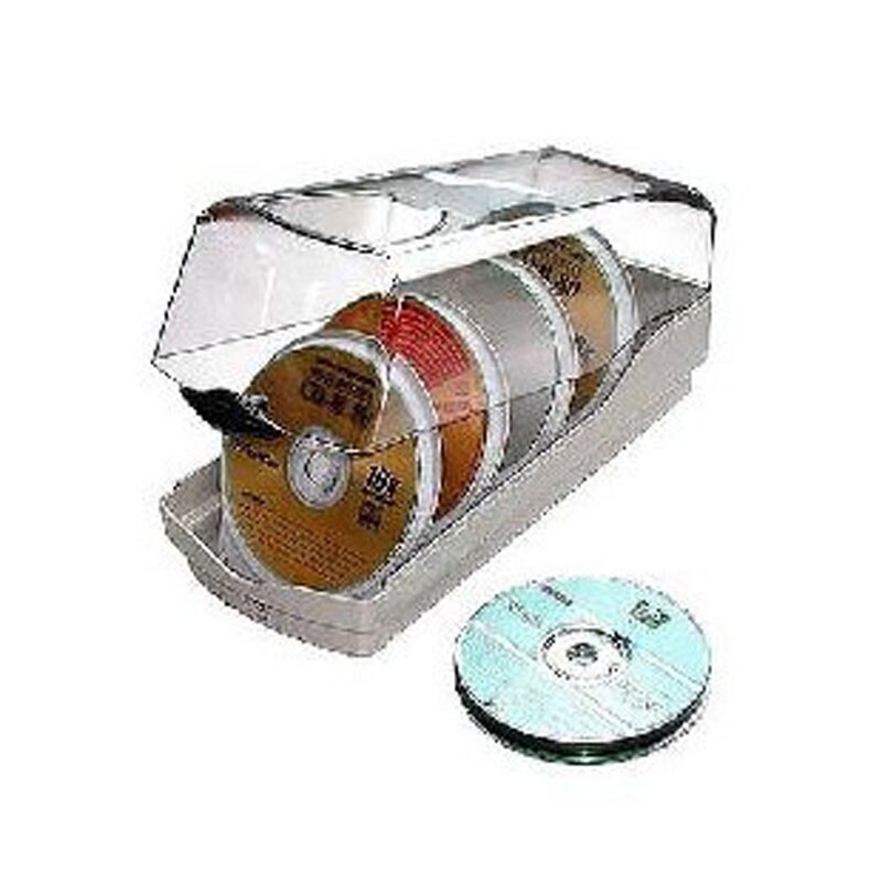 ymjywl CD Case 120 Dish Capacity Loaded With Cassette CD/DVD Box With Anti-theft Lock Child Llock For Car And Home