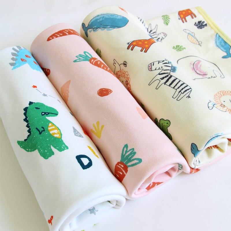 Waterdichte Baby Sheet Urine Mat Katoen Bamboe Baby Wieg Beddengoed Cover Wasbare Luier Nappy Changging Pad Liner 80X100cm