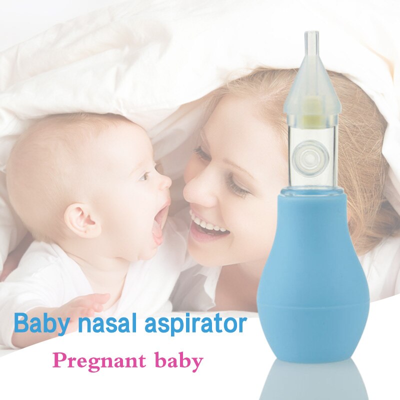 Infant Nasal Aspirator Silicone Twist Aspirator Manual Snot Sucker Mucus Sucker Baby Care M09