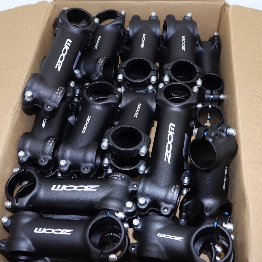 Zoom bike Stem Ultralight Aluminum + - 7 Degrees Mountain Road Bike Bicycle MTB 28.6 31.8 60 70 80 90 100 110 120 mm