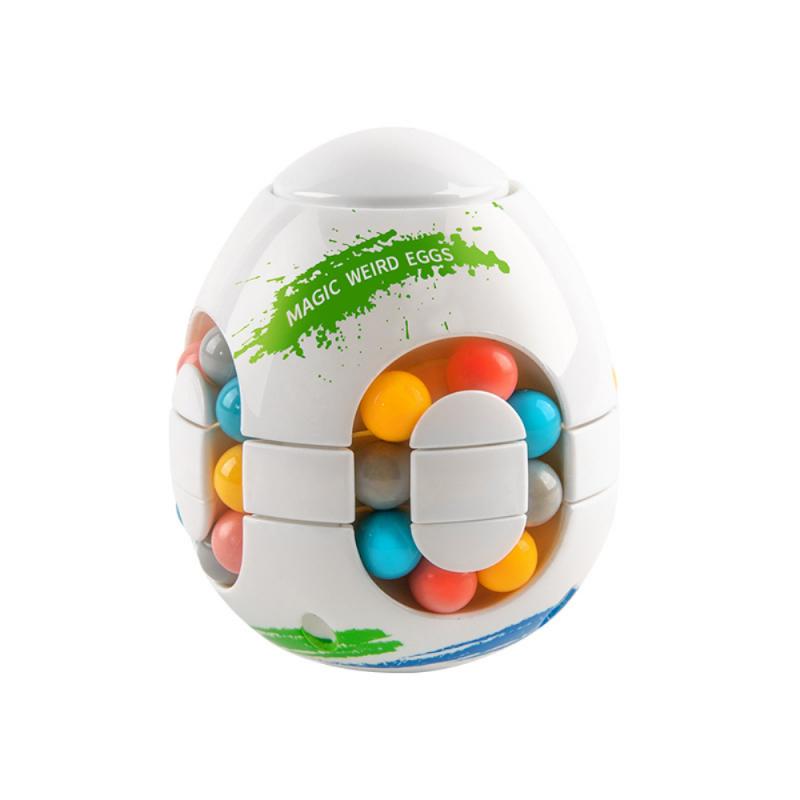 Anti-stress-Cube Rotierenden Spielzeug kinder Finger Gyro Magische Disk Stress Relief Sensorischen Spielzeug eltern-kind-Spielzeug Kreative: A White