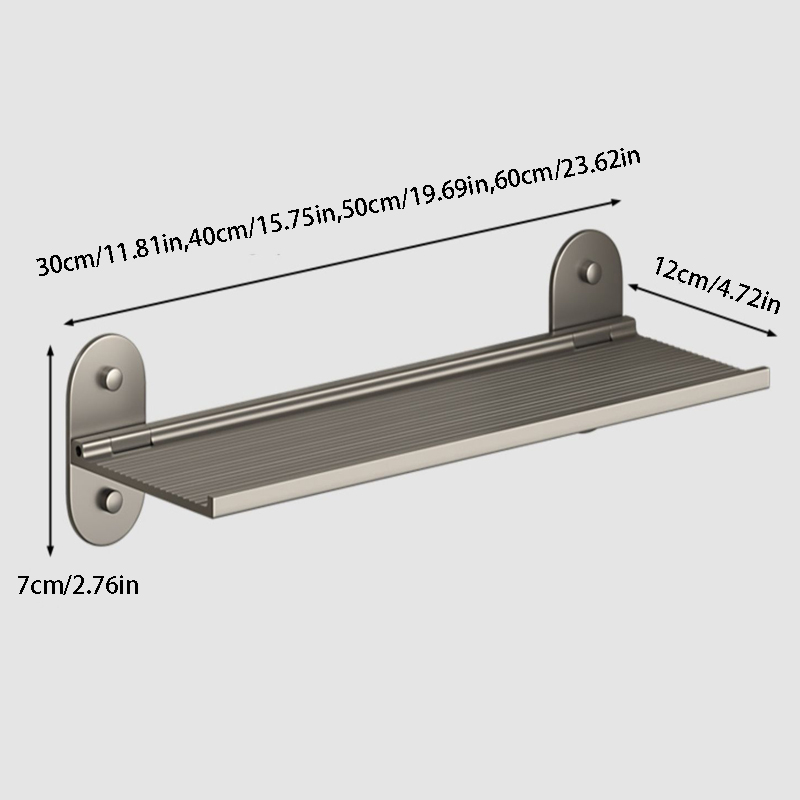 Badkamerplank Opvouwbare plank Toiletorganisator Wandgemonteerde plankopslag Drijvende planken Opslaghouders Doucherek Dienbladen Kit