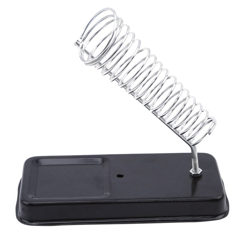 Metal Soldering Iron Frame Square Soldering Iron Bracket Multifunctional Tin Wire Frame Simple Cast Iron Soldering Iron Frame: Default Title