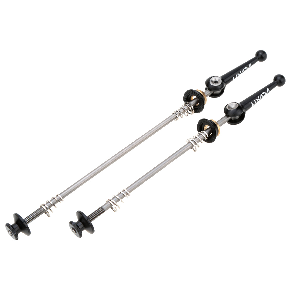 2Pcs Bicycle Skewers Ultralight Quick Release Titanium Skewers for MTB Road Bike Bicycle Skewers