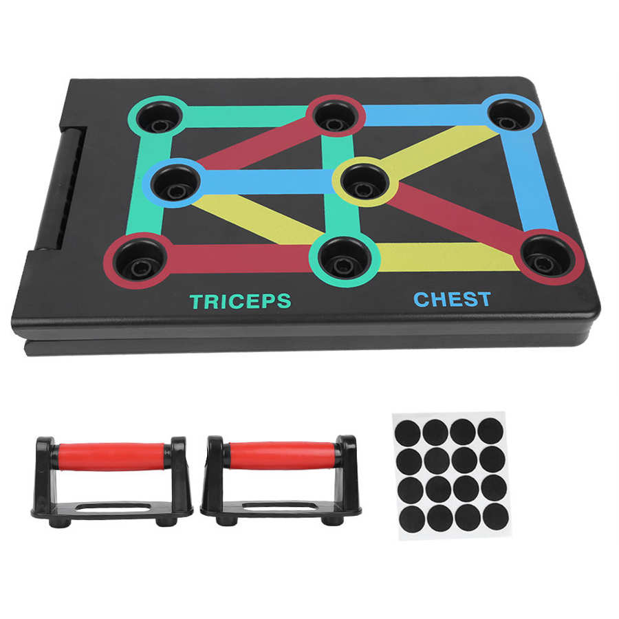 Adjustable Push Up Board Push Up Rack Training Board ABS Abdominal Muscle Trainer Push Up Rack Sports Home Fitness Equipment