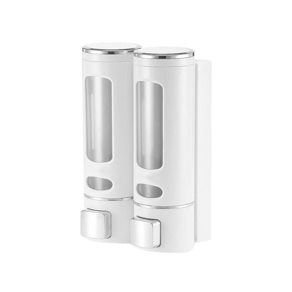 Dual Head Soap Dispenser Wall Mount Washing Lotion Soap Shampoo Hand Sanitizer Dispenser Bathroom accessories dispenser Sapone