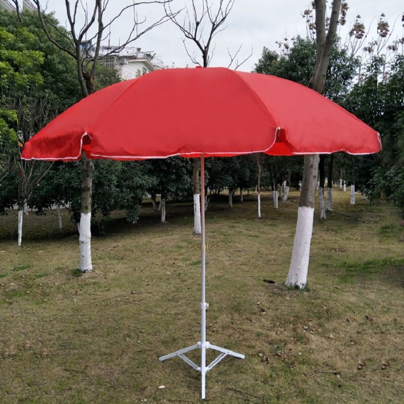 Outdoor fishing camping sunshade umbrella stand water sand fill plastic umbrellas support tripot quad steel structure