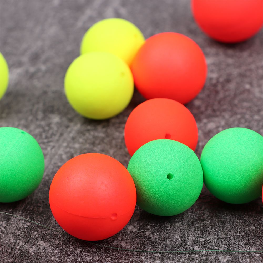 24mm-36mm Foam Floats Ball Beads Beans Fishing Float set Bottom Rig Rigging Material Fishing Tackle Accessories Pick Size