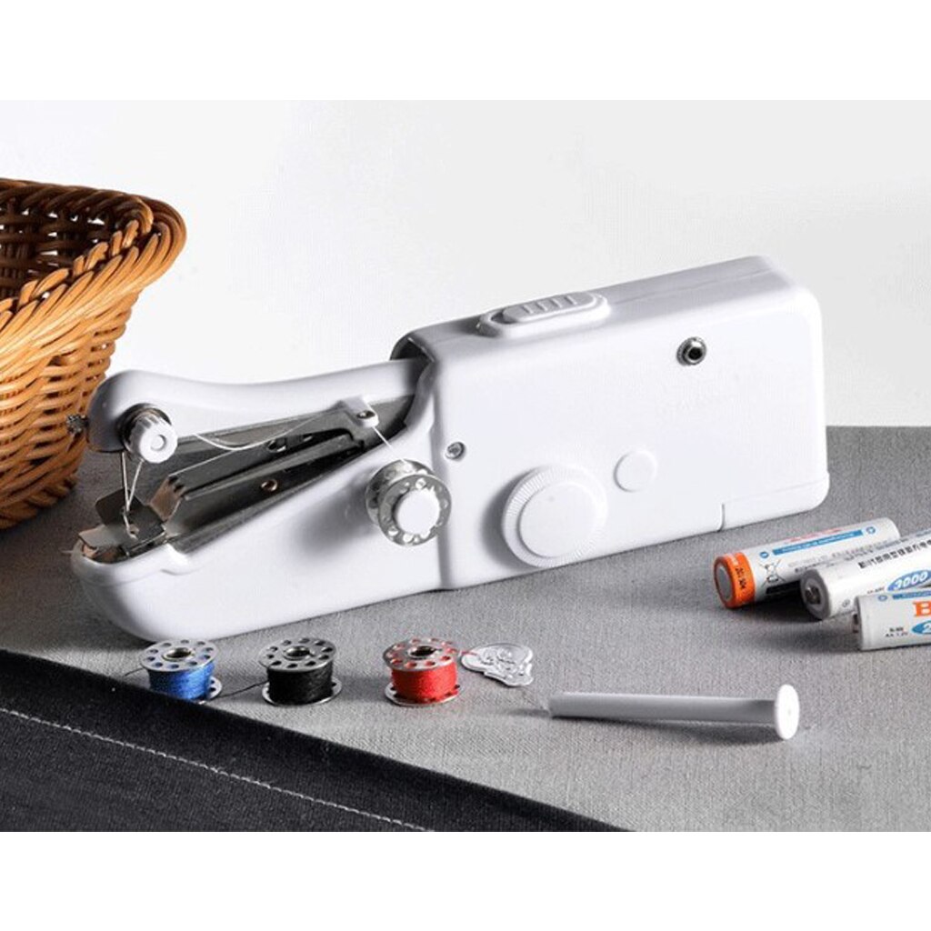 Mini Smart SEWING Machine Electric Stitch Hand-held Home Travel Tailor Sew Tool