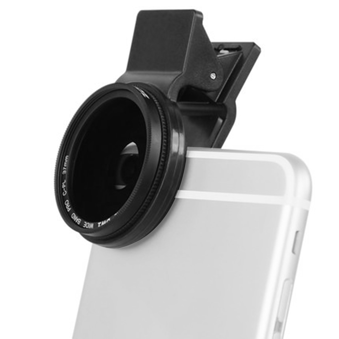 Zomei Adjustable 37mm Neutral Density Clip-on ND2-ND400 Phone Camera ND Filter Lens for iPhone Huawei Samsung Android ios Phone