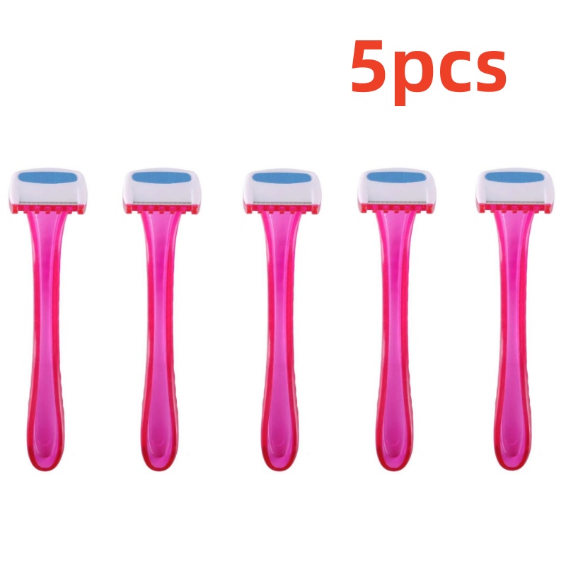 Dames veiligheidsscheermesje gezichts-/been-/armpit/bikini schoonheid ontharing scheermes, cc005: Goud