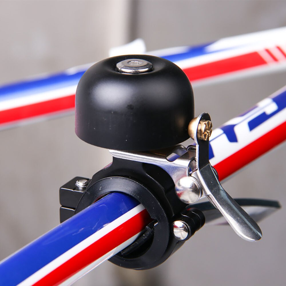 Fietsbelset van roestvrij staal, fietsbel mini, retro fietsbel, fietsbel, racefietshoorn, geluidsalarm voor veilig fietsen
