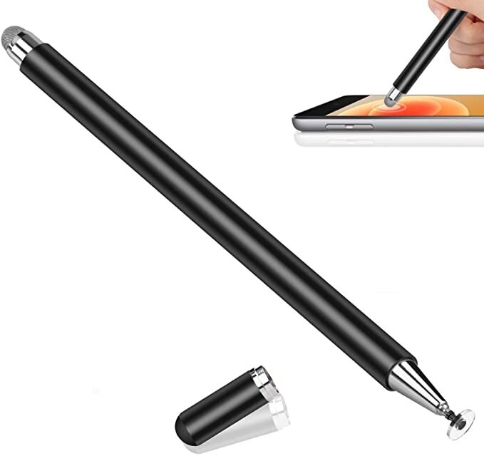 Stylus Pen For Xiaomi Redmi Note 10T Note 10 Pro Note 8 Note 10S K40 Note 10 Pro Max Universal Smartphone Pen: Black Stylus Pen