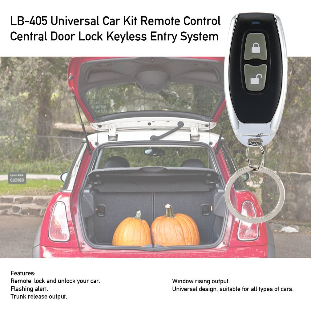 LB-405 Universal- Wagen Bausatz Fernbedienung Zentrale Türschloss Verriegelung Fahrzeug Keyless Eintrag System Sicherheit