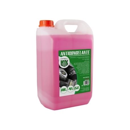 Anticongelante 5l 10% rosa Motorkit con etilenglicol, no nocivo