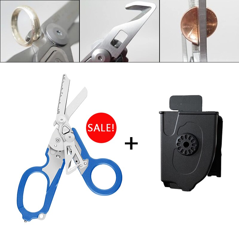 Multifunctionele Draagbare Schaar Emergency Response Scharen Glas Breaker Veiligheid Hamer Vouwen Thuis Schaar