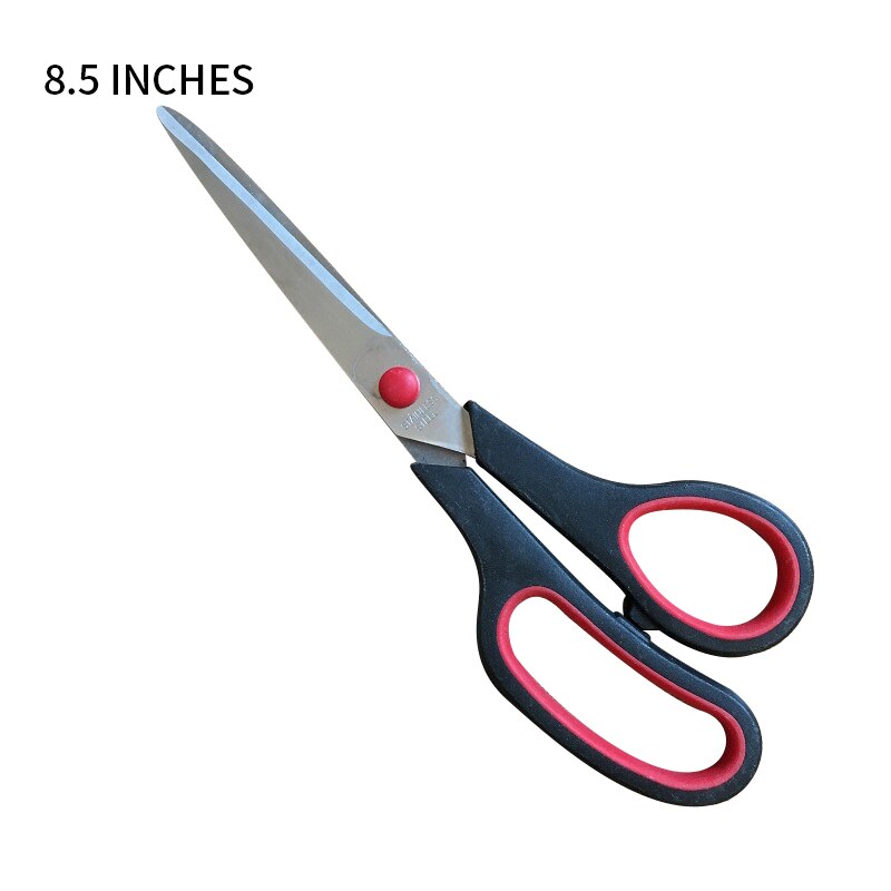 Sömnad snitt 23.5cm zig zag klänning skräddare läder hantverk tyg sax rosa sax textil denim gör det själv klädselverktyg: Blå