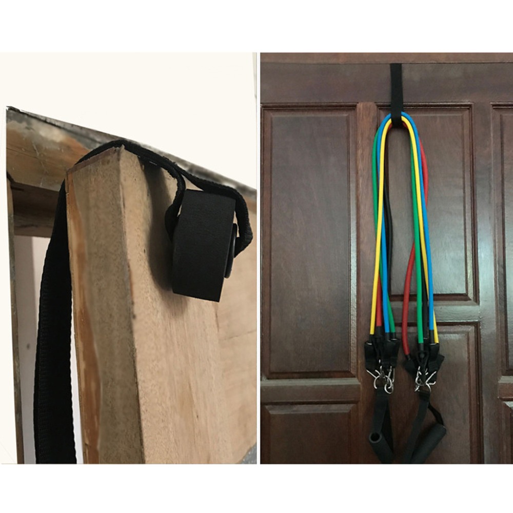 1pc motionsbånd til hjemmefitness over døranker tilbehør til elastikbånd