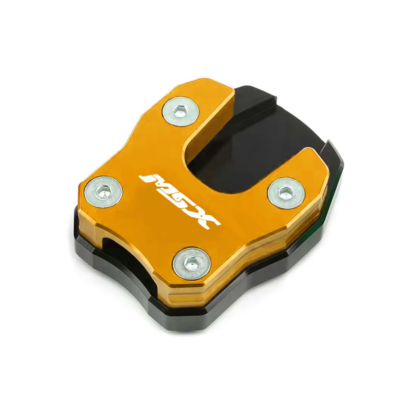 Voor MSX125 Grom 125 MSX MONKEY 125 Motorfiets Accessoires Kickstand Voet Zijstandaard Zijstandaard Extension Pad Ondersteuning Plaat: Ivoor