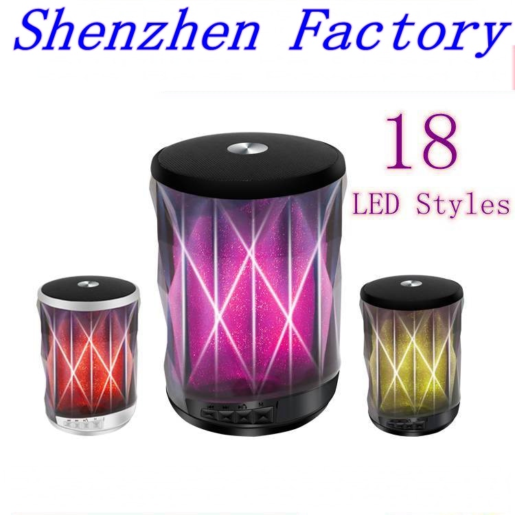 Desk Lamp Subwoofer Cube With Bluetooth Speaker Led Light