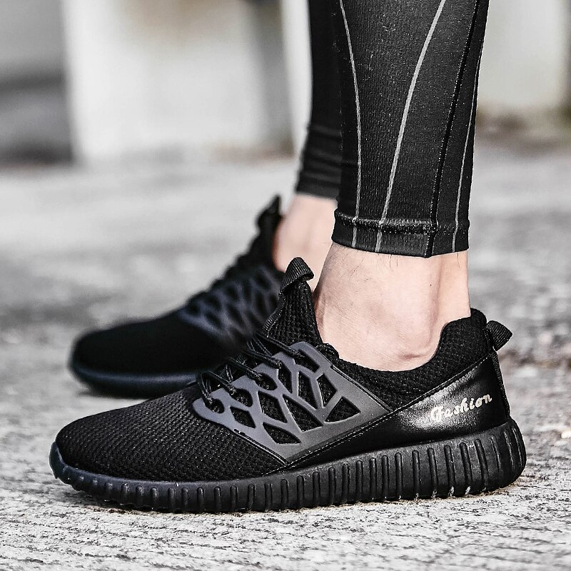 Sportschoenen voor heren, tennisschoenen voor buitensporten, goedkope tennisschoenen voor heren, sportschoenen voor de sportschool, ultra fitness stabiliteit: Zwart / 7